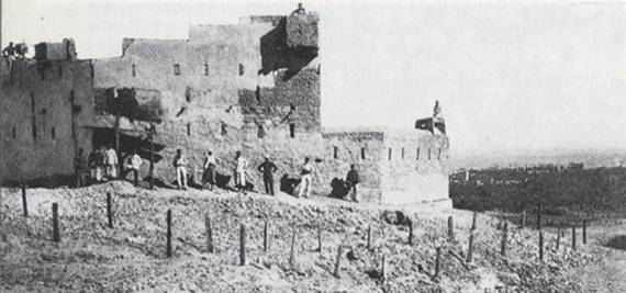 fortin de Dou Senib tenu par la lgion - 1908